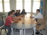 ELICECHE CON GRUPO DE DESOCUPADOS