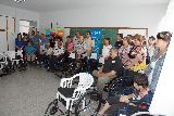 ENTREGA DE SILLAS DE RUEDAS