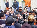MOVILIZACIÓN DE LA UOCRA CONTRA AUMENTOS TARIFARIOS