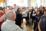 EL INTENDENTE BRINDÓ CON EMPLEADOS MUNICIPALES
