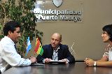 CON EL CONSUL DE BOLIVIA