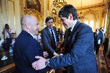 EL INTENDENTE SASTRE SE REUNIÓ CON EL  JEFE DE GABINETE NACIONAL