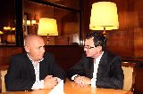 REUNIÓN DEL INTENDENTE SASTRE CON EL PRESIDENTE DE ALUAR