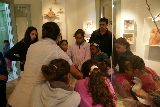 NIÑOS DEL BARRIO BAHIA NUEVA EN EL MUSEO