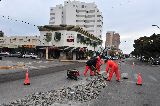 RETIRAN EL DERIVADOR DE AV. ROCA Y 28 DE JULIO