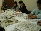 TALLER DE RECICLADO DE PAPEL DE DIARIO