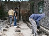 EL TALLER DE ALBAÑILERÍA LLEVA A LA PRÁCTICA SUS CONOCIMIENTOS