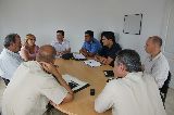 REUNIÓN ENTRE MUNICIPIO, PREFECTURA, MUELLE Y POLICÍA