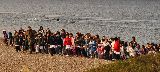 LOS CHICOS DE MADRYN RECIBEN A LAS BALLENAS 2013