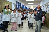 SASTRE DONÓ EQUIPOS INFORMÁTICOS PARA LA ESCUELA PROVINCIAL Nº 177