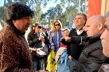 SASTRE RECIBIÓ A EMPLEADOS DE “REINAMORA”