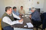 REUNIÓN ENTRE LA MUNICIPALIDAD Y EL COORDINADOR NACIONAL DEL PROGRAMA SOFTWARE DEL INTI