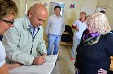 ABORDAR LA URGENCIA: SASTRE VISITO EL PROGRAMA “VOLVER A EMPEZAR” CON PERSONAS EN SITUACION DE CALLE