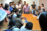 SASTRE ACOMPAÑA A LOS TRABAJADORES DE ALPESCA A RAWSON