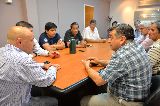 REUNION ENTRE EL INTENDENTE Y LA CGT DEL VALLE