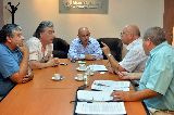 EL INTENDENTE SE REUNIO CON REPRESENTANTES DE REMISES