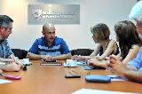 EL INTENDENTE RECIBIO A LAS NUEVAS AUTORIDADES DE LA UTN