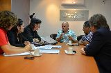 SASTRE Y DALCÓ EN LOS PREPARATIVOS POR LOS 150 AÑOS DE MADRYN