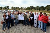 SASTRE VISITÓ EL PREDIO DONDE ESTARÁ EL PARQUE TECNOLÓGICO