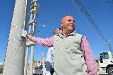 SASTRE INAUGURÓ EL ALUMBRADO PÚBLICO DEL BARRIO PERÓN