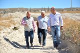 SASTRE RECORRIÓ LA ZANJA DE GUARDIA QUE EL MUNICIPIO HIZO EN EL BARRIO “ALTA TENSIÓN”