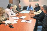 EL INTENDENTE CON INTEGRANTES DEL CENTRO DE JUBILADOS LA PAZ