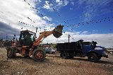 CONTINÚAN LOS TRABAJOS DE SERVICIOS PÚBLICOS EN CALLES DE LA CIUDAD