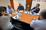 SASTRE RECIBIÓ A INVERSORES QUE SE INSTALARÁN EN MADRYN CON UN “HOTEL BOUTIQUE”