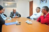 SASTRE SE REUNIÓ CON EL TITULAR DE LA LIGA DEL VALLE