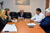 EL INTENDENTE SE REUNIÓ CON SITRAED