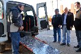 SASTRE PUSO EN FUNCIONAMIENTO EL PRIMER TAXI ACCESIBLE EN MADRYN