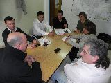 REUNIÓN CON REPRESENTANTES DE LA JUNTA VECINAL DEL  PERITO MORENO