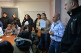 RICARDO SASTRE RECIBIÓ A FAMILIAS BENEFICIARIAS DEL PLAN PROCREAR