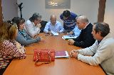 EL INTENDENTE CON LA JUNTA VECINAL DE SOLANA DE LA PATAGONIA