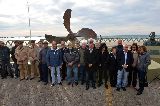 SASTRE ENCABEZÓ HOMENAJE A HOMBRES QUE TRAJERON LA HÉLICE DEL BUQUE “VILLARINO”
