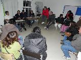 TRABAJO CONJUNTO ENTRE REPRESENTANTES DEL EJECUTIVO MUNICIPAL, BOMBEROS VOLUNTARIOS DE PUERTO MADRYN Y REFERENTES BARRIALES