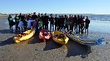 KAYAK DE MATERIAL RECICLADO