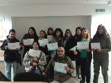 SE ENTREGARON CERTIFICADOS DE LENGUA DE SEÑAS A EMPLEADOS MUNICIPALES