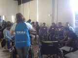 EXCELENTE CONVOCATORIA EN EL PRIMER TALLER DE SENSIBILIZACIÓN SOBRE DISCAPACIDAD PARA TAXIS Y REMISES