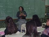 LA ESCRITORA JULIA CHAKTOURA VISITÓ LA ESCUELA MUNICIPAL DE PESCA