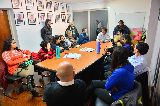 SASTRE SE REUNIÓ CON LOS PROFESORES DEL MUNICIPIO