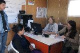 ATENCIÓN A VECINOS DEL BARRIO PERÓN POR REGULARIZACIÓN DOMINIAL