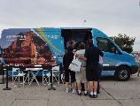 EL MÓVIL DEL MINISTERIO DE TURISMO DE LA NACIÓN ESTÁ EN MADRYN