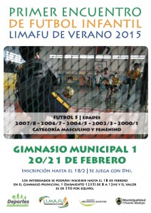 MAÑANA COMIENZA EL TORNEO LIMAFU DE VERANO 2015