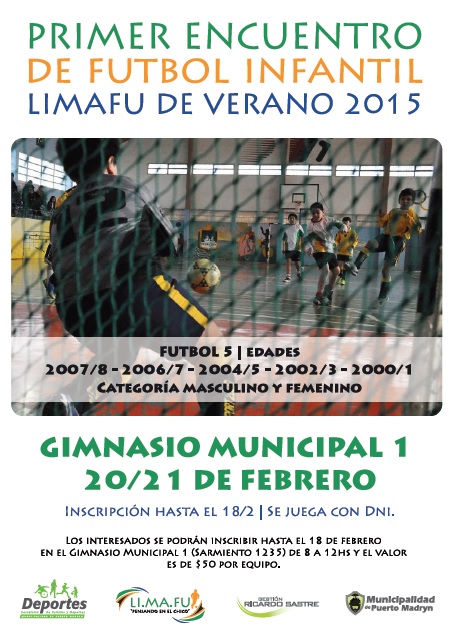 MAÑANA COMIENZA EL TORNEO LIMAFU DE VERANO 2015