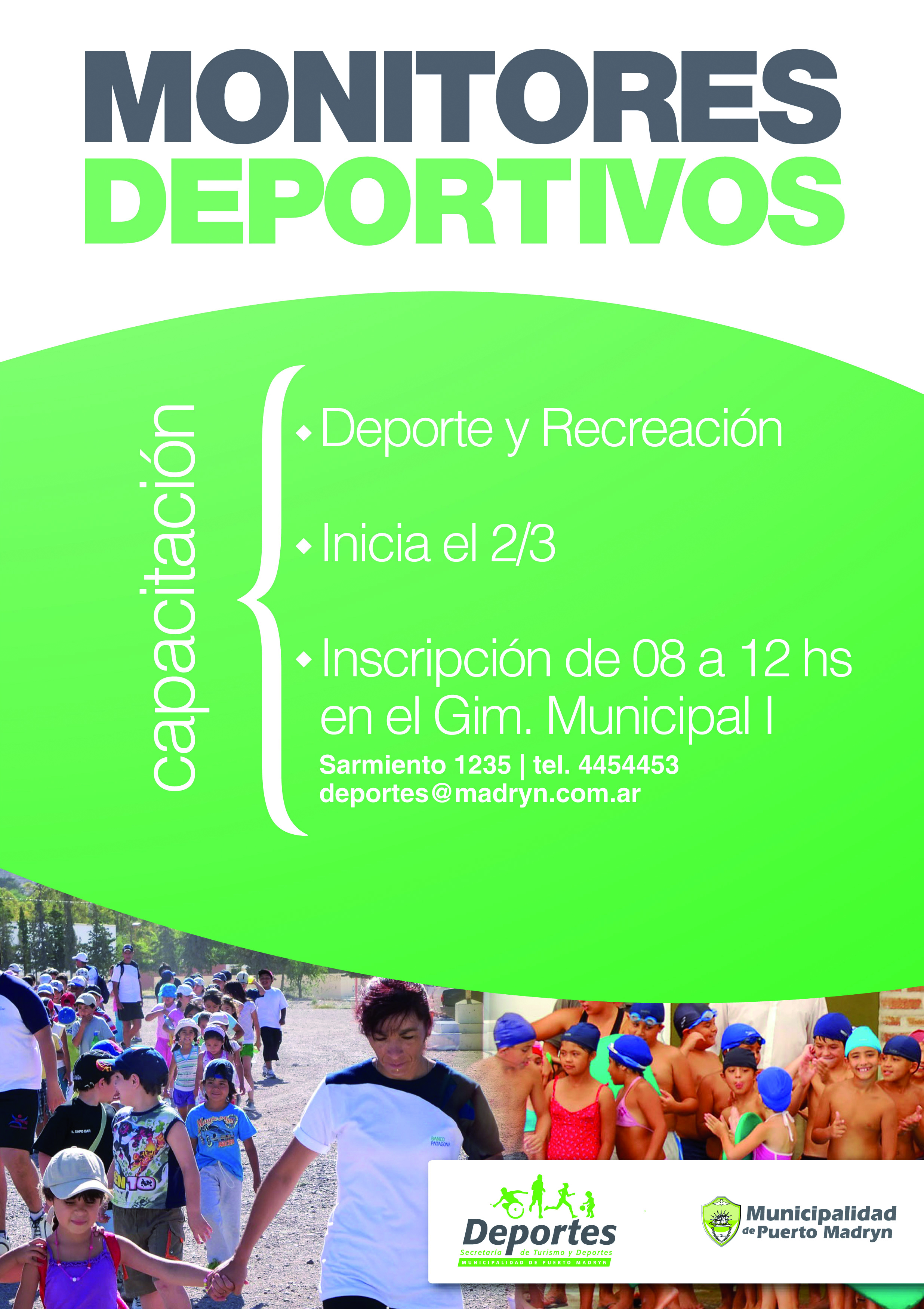 CURSO DE MONITORES DEPORTIVOS