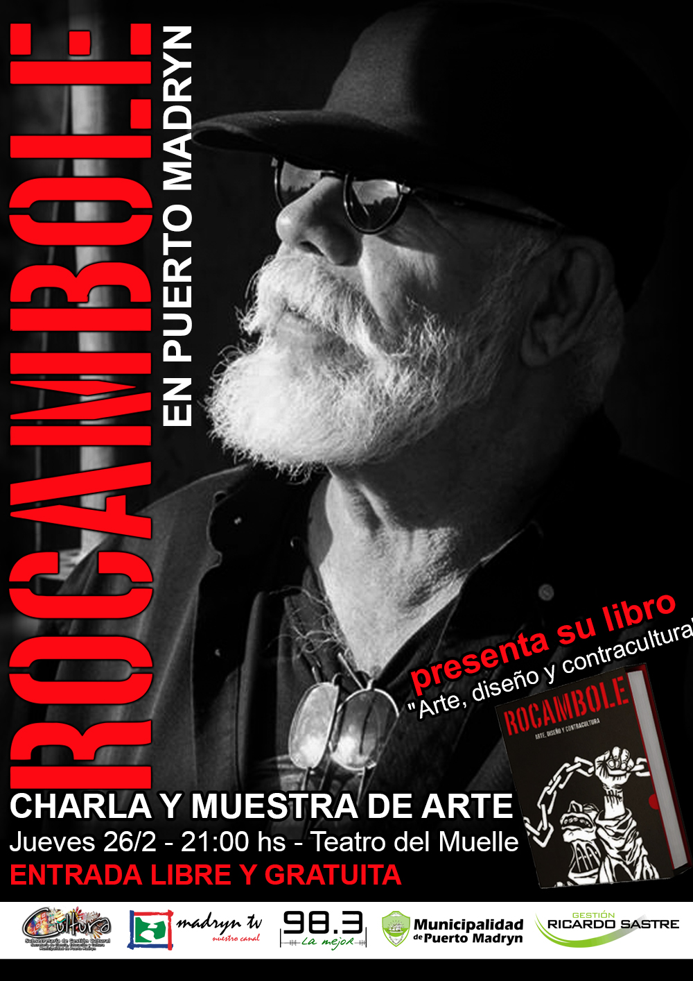EL DISEÑADOR GRÁFICO RICARDO COHEN VISITARÁ PUERTO MADRYN ESTE JUEVES
