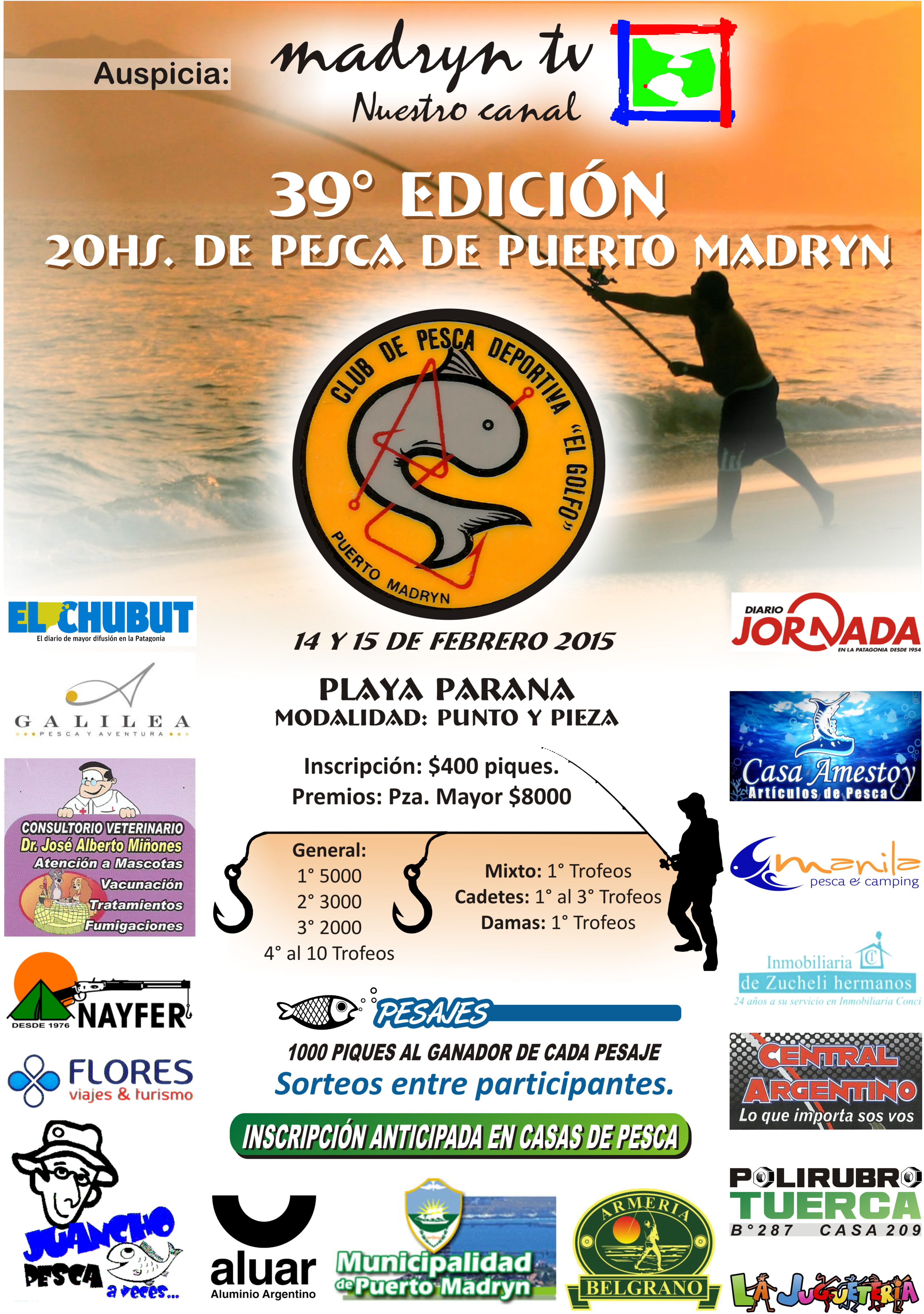 39° EDICIÓN DE LAS “20 HORAS DE PESCA”