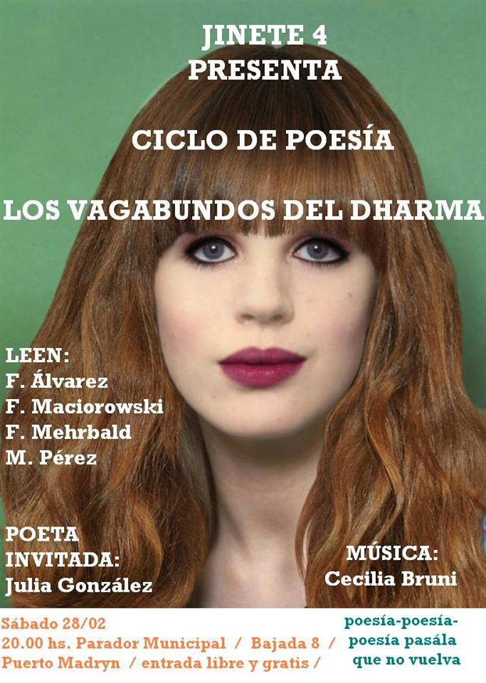 CICLO DE POESÍA “LOS VAGABUNDOS DEL DHARMA”