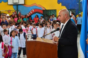 SASTRE ABRIÓ EL CICLO LECTIVO DE LAS ESCUELAS MUNICIPALES